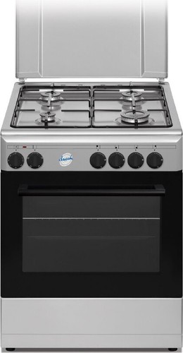 Ducati Cucina a Gas 4 Fuochi Forno elettrico Grill 60x60 cm Inox SD664XE |  eBay