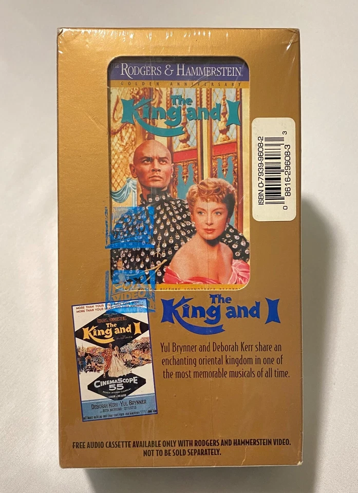 New Sealed The King And I Golden Anniversary VHS Tape & Audio Cassette Fox Video - Image 4 of 4