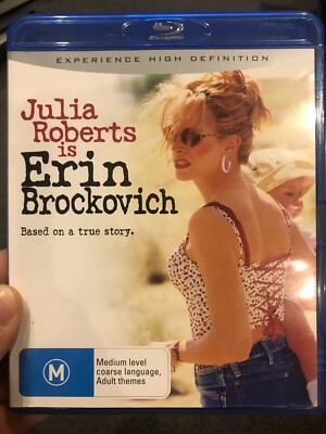 Erin Brockovich BLU RAY (2000 Julia Roberts / Steven Soderbergh