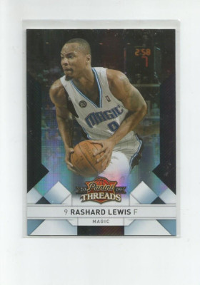 2009-10 PANINI THREADS CENTURY PROOF PLATINUM #52 RASHARD LEWIS 18/25