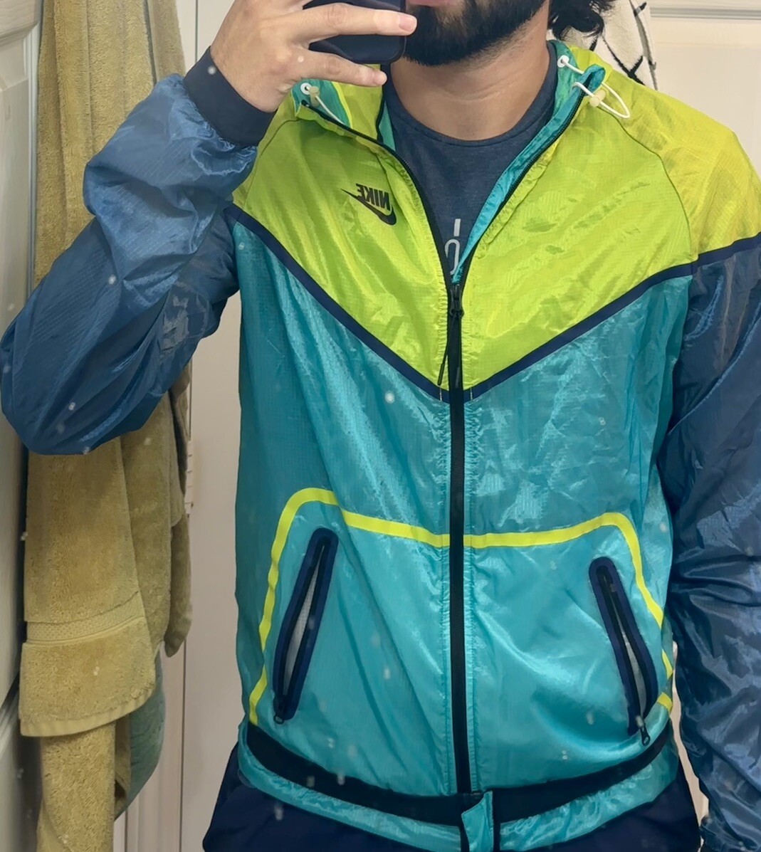 Nike Tech Hyperfuse Windrunner Windbreaker Jacket… - image 1