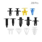 200 Hole Plastic Car bumper Rivets Panel Clip Screw Fastener for Toyota Hyundai