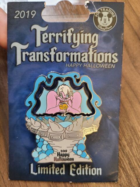 Disney Parks Terrifying Transformations Ursula/Vanessa Pin LE Halloween 2019 NOC