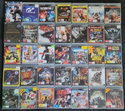 20% OFF! Playstation 3 Games PS3 - Choose from the List - COD FIFA NBA WWE GTA