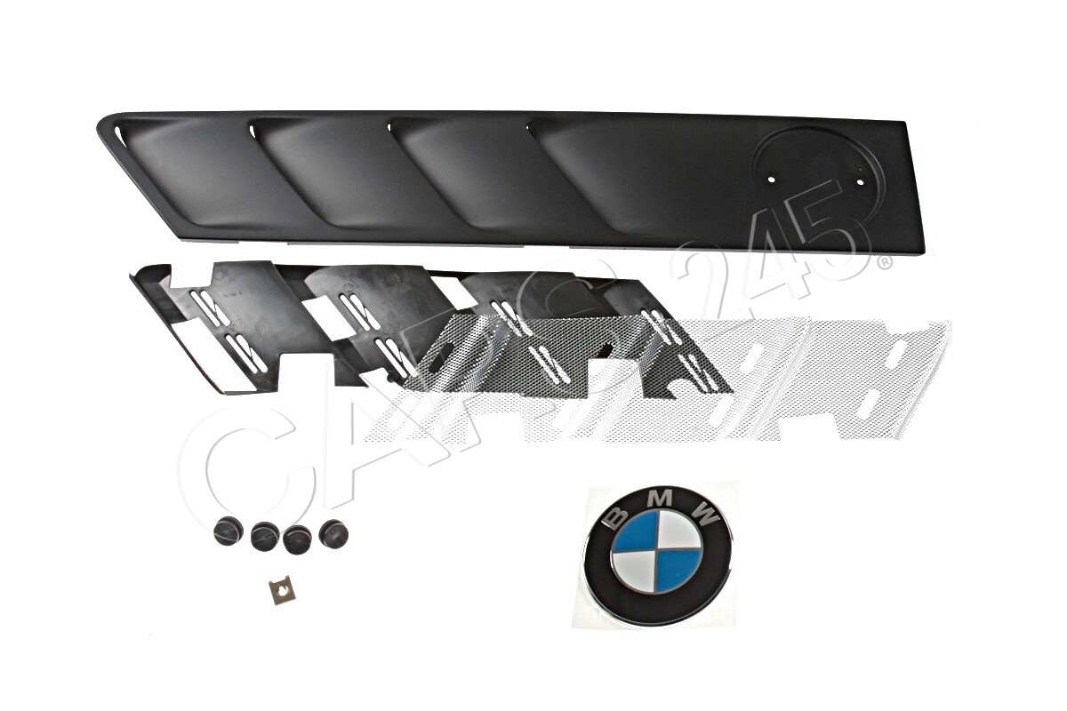 Genuine BMW Z3 Front Wing Primed CHROME Grille Insert Left OEM