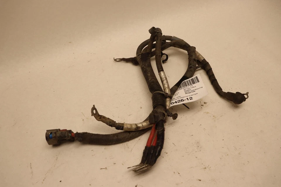 14-18 CHEVY SILVERADO 1500 ALTERNADOR POSITIVO A BATERÍA Y CABLE DE ARRANQUE OEM Foto 3 de 4