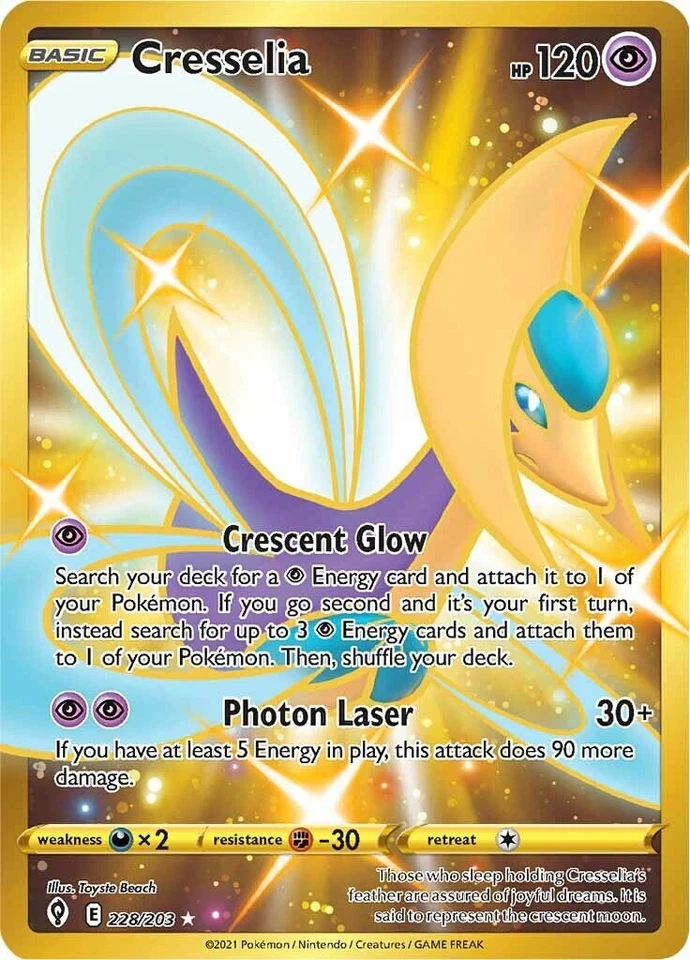 Cresselia 228/203 SWSH07: Evolving Skies