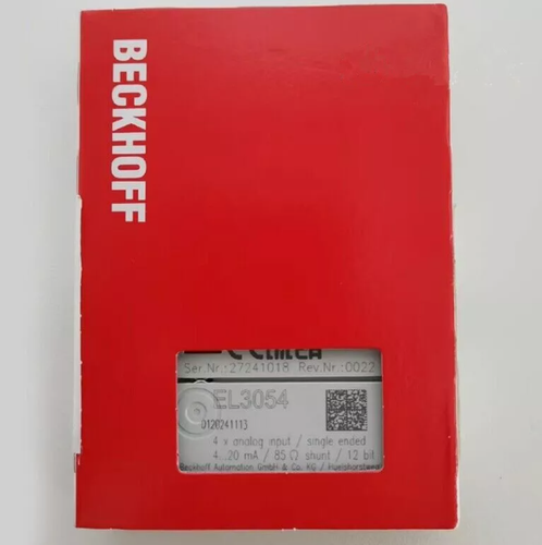 1PCS NEW BECKHOFF MODULE Beckhoff EL3054 Fast Shipping