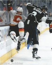 Los Angeles Kings Brayden McNabb Signed Autographed 8x10 Photo COA Hit A