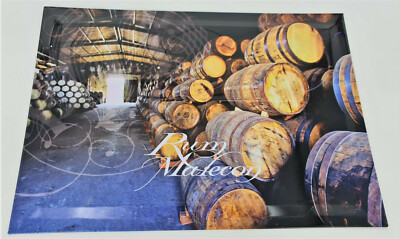 Rum Malecon Panama Rhum Tasting Tray Nosing Tasting Metal Sign Club (7420-1)