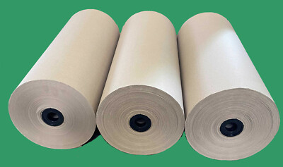 3 Rollen Schrenzpapier Packpapier Verpackung 100g /m² 200m 50cm 10kg pro Rolle
