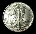 1943 Walking Liberty Half Dollar 50 Cents High Grade