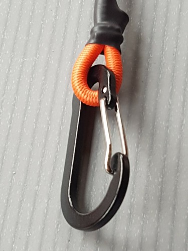 2x Soporte para caña de pescar con correa de remo de kayak Cuerda de cordón cordón de choque - Imagen 4 de 8