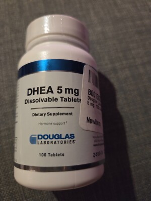 Douglas Laboratories DHEA 5 mg Dissolvable Tablets - 100 Count exp. 5/26
