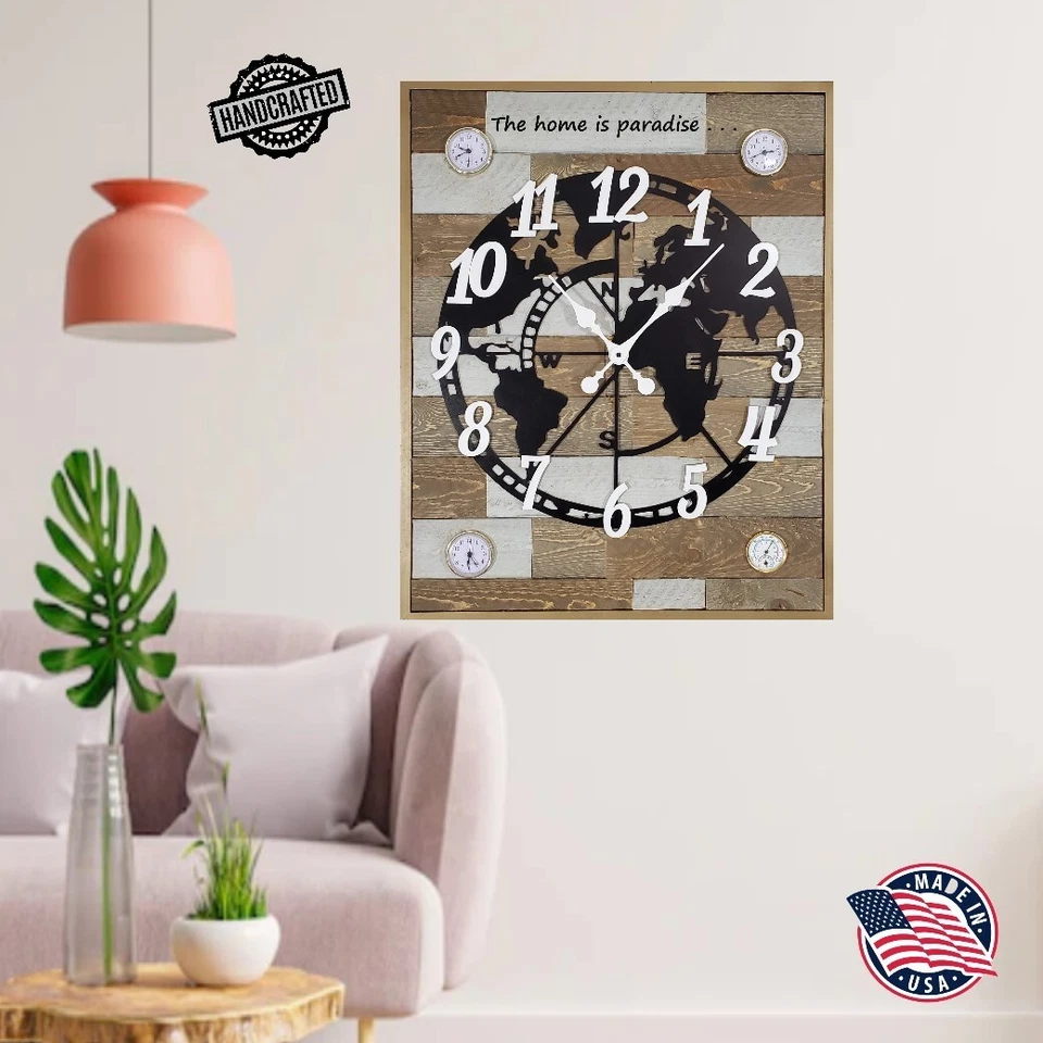 Handicraft Wood Wall Clock Handcraft Customized Gift New Coocoo Clock Unique - Image 4 of 4