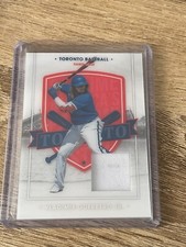 2021 Panini Chronicles Vladimir Guerrero Jr. Americas Pastime Jersey Relic #86