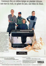 Publicité Advertising 04 24  1988    YAMAHA   piano electone ME