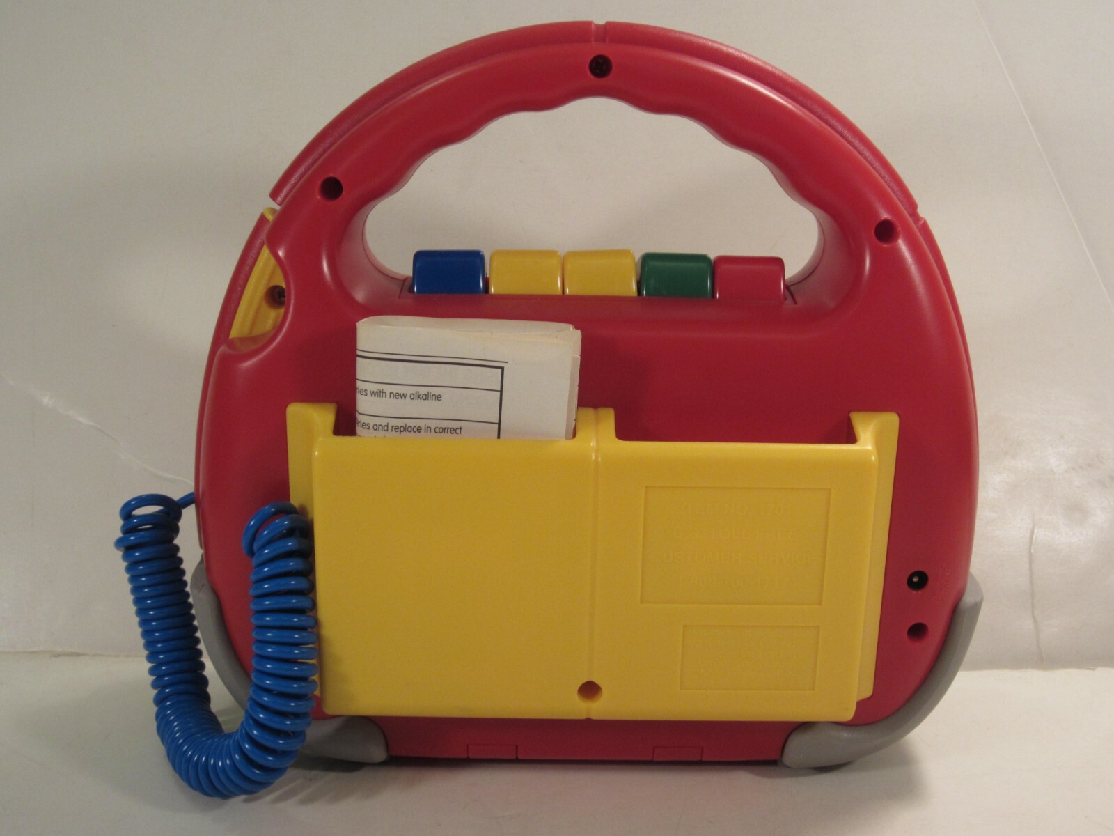 Vintage Little Tikes Cassette Tape Player & Recorder For parts of