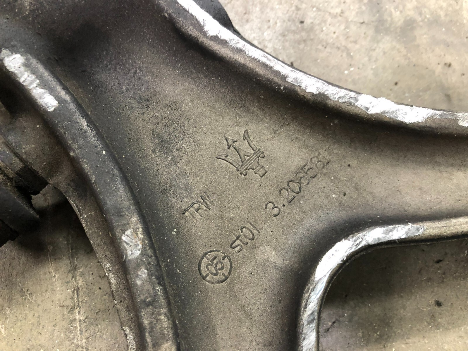 ⭐03-12 MASERATI QUATTROPORTE FRONT RIGHT PASS SIDE LOWER CONTROL ARM OEM LOT2340
