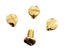 1911 Grip Screws Fits All 1911 Grips Models Polished Gold plated X4 pcs