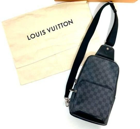 Louis Vuitton Avenue Sling Bag Damier Graphite