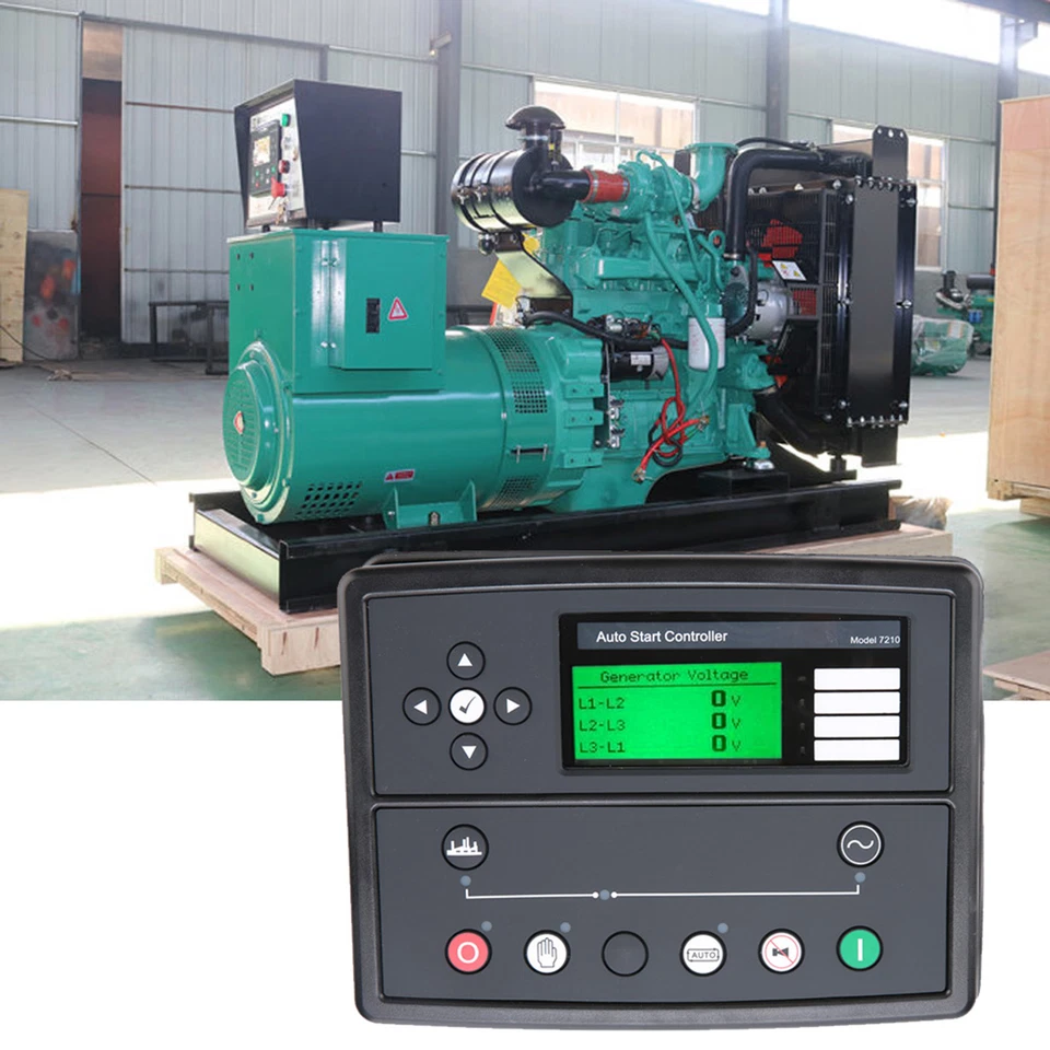 DSE7210 Deep Sea Electronic Generator Controller Module ControlPanel LCD Display - Image 4 of 4