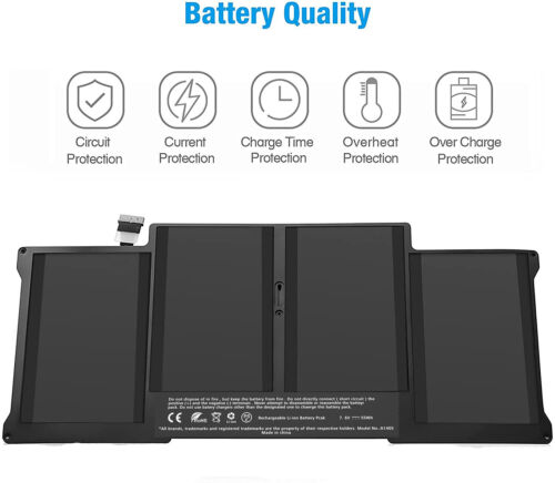 A1405 Battery for Apple MacBook Air 13 inch A1369 Mid 2011 A1466 2012 A1496 - Picture 3 of 12