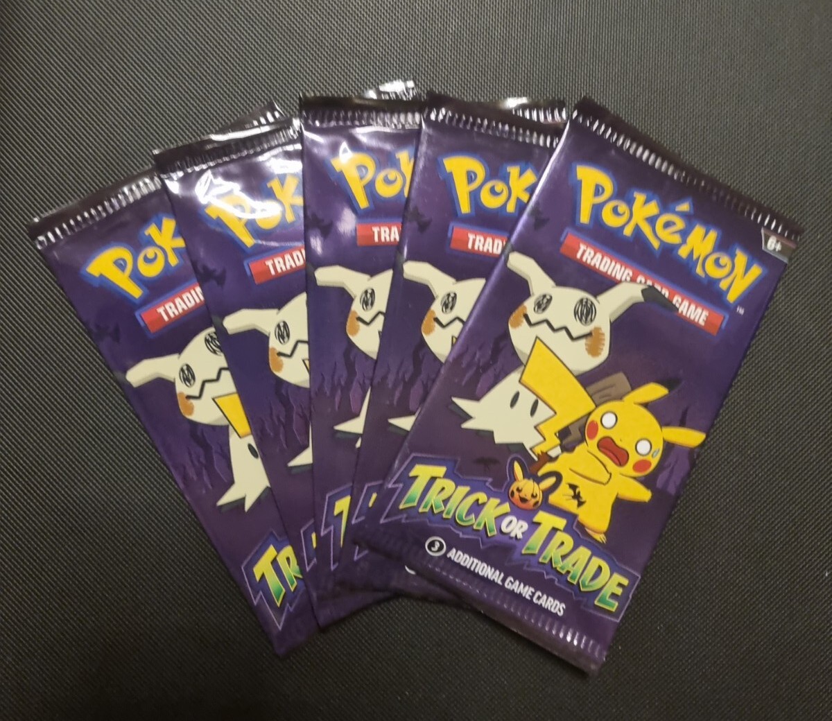 5 Booster Pokemon Trick Or Trade Booster 2023 Special Set Halloween