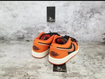 Nike Air Jordan 1 Low SE Sport Spice Orange Black DV1299-800