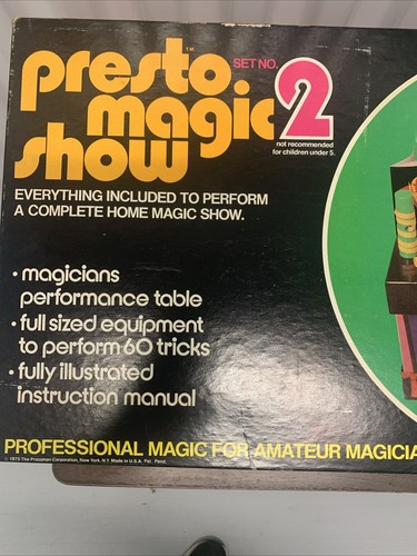 Presto Magic Show Set No 2 - Picture 3 of 14