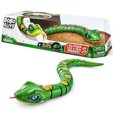 Robo Alive Slithering Snake Series 3 Green by ZURU Battery-Powered Robotic Li...