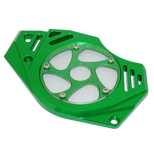 Green Front Sprocket Cover Chain Guard For KAWASAKI Vulcan S 650 Versys KLE650 - Picture 7 of 11