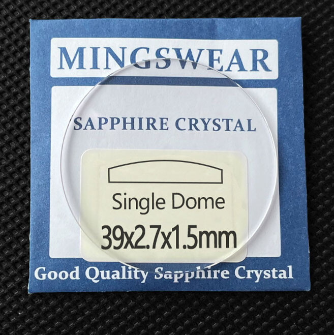 8x Uhrglas 38,5 Mm – Einkuppel-Linse Für Uhrenreparatur, Klar