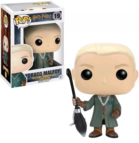 Funko Pop!: Harry Potter - Draco Malfoy Quidditch Uniform (Hot Topic Exclusive)