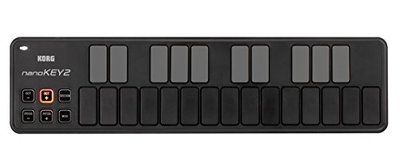 KORG nanoKEY2 Slim-Line 25-key USB-MIDI Keyboard Black Japan Import