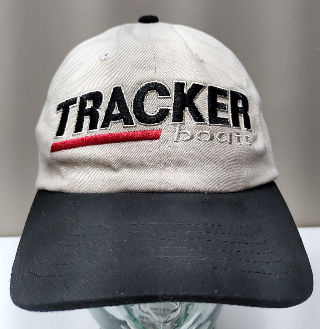 Tracker Boats Strap back Cap Baseball Trucker - image 1