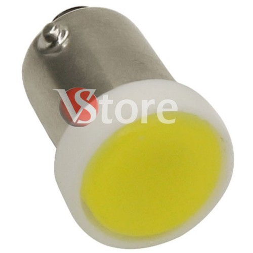 Pack 2 Unità COB T4W 12V Auto BA9S Lampadine Posizione Bianco 12V 5W Car Auto - Foto 3 di 5