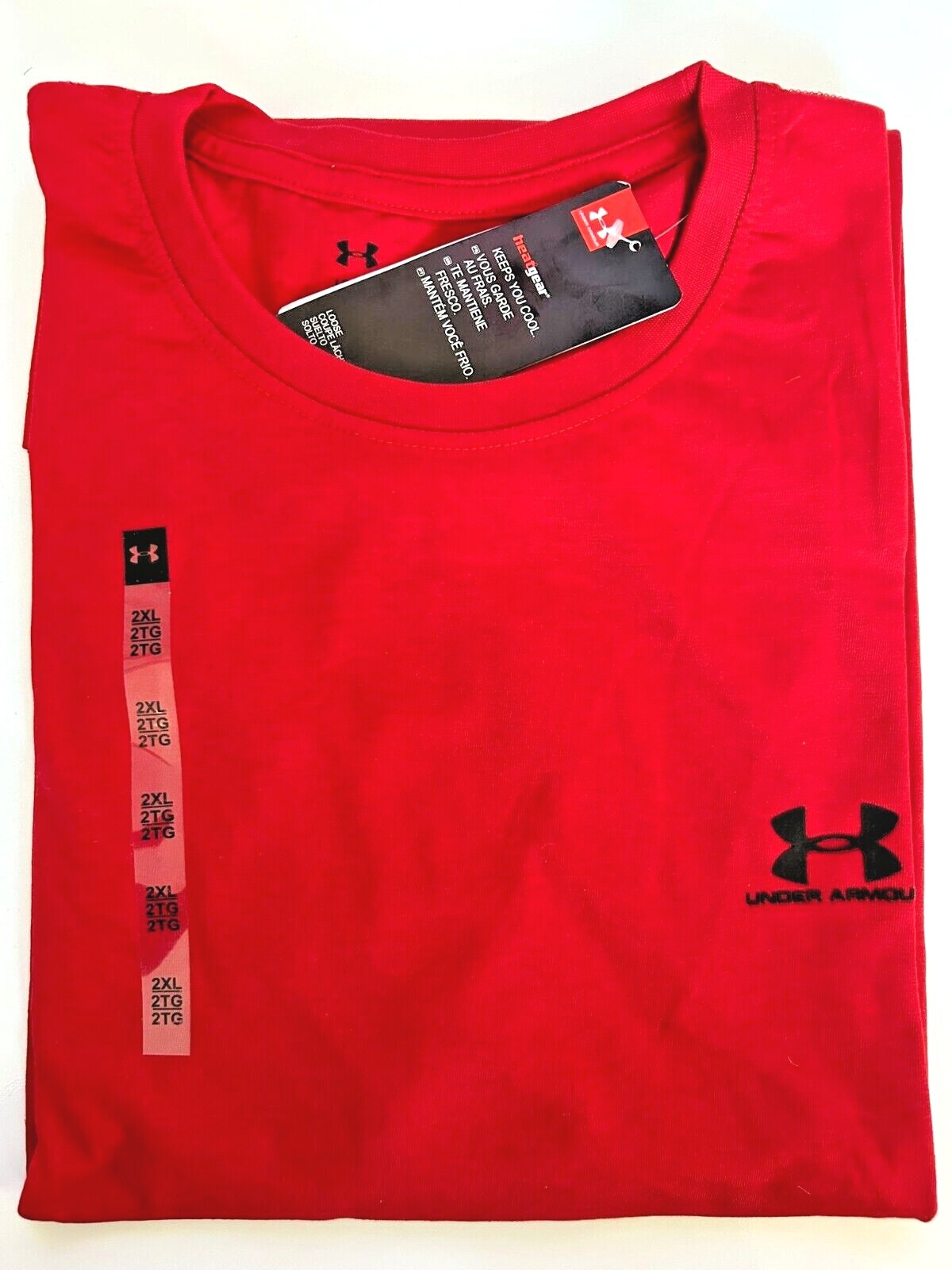 Under Armour Men's Tshirt Short Sleeve Crew Neck Multi Sports ,Running