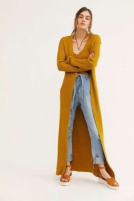 maxi cardigan sweater
