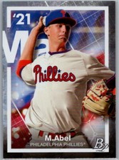 2021 Bowman Platinum Precious Elements #PE-16 Mick Abel Philadelphia Philies