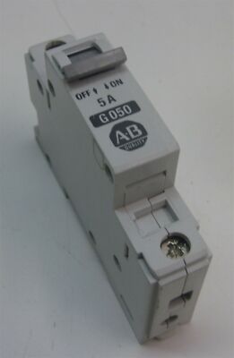 Allen-Bradley 1492-CB1G050 Series B Circuit Breaker, 1-Pole, 5A