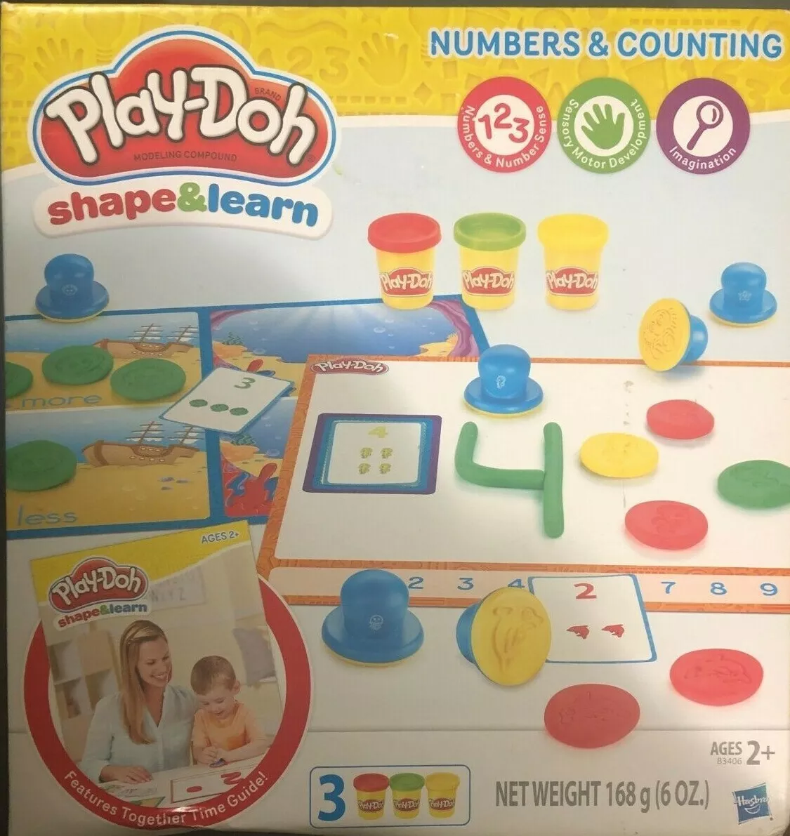 Play doh numbers and counting 2025