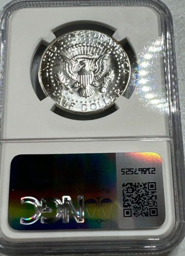 1970-D KENNEDY US Half Dollar, MS66 by NGC, PROOF LIKE, EXQUISITE & RARE! - Picture 4 of 10