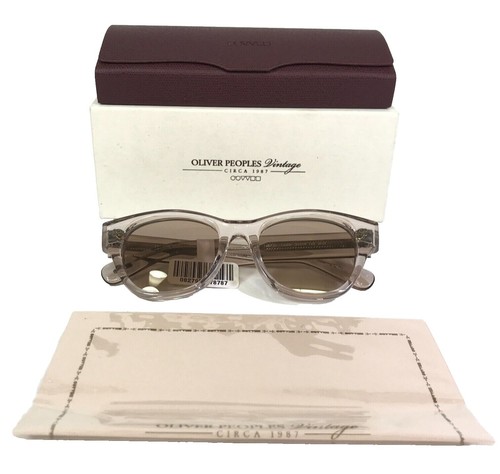 Oliver Peoples Zasia blue womens cat eye sunglasses w/case made in