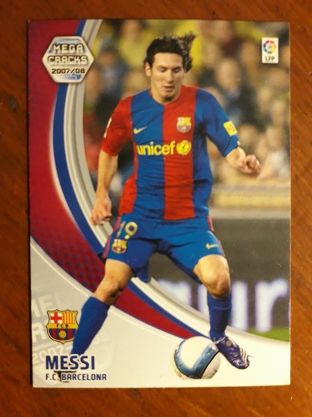 CROMO MESSI MEGACRACKS 2007 2008 07 08 Nº 69