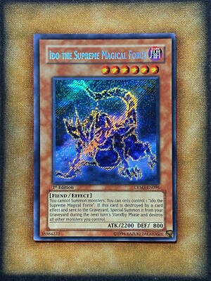 Yugioh Ido The Supreme Magical Force CRMS-EN096 Secret Rare 1st Ed NM | eBay