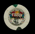 $1.00 CASINO CHIP "FIESTA CASINO HOTEL" HENDERSON, NEVADA — photo 2