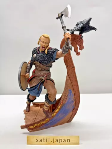 [NO BOX] Assassins Creed Valhalla Collector's Edition Eivor Statue 300mm Figure