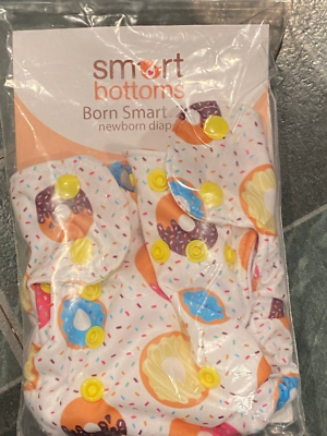 Smart Bottoms Cloth Newborn Diaper (Sprinkles) *NEW* vv1