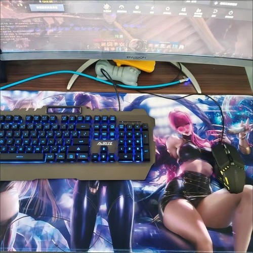 Anime Sexy Girls Mousemat Big Playmat Game Mouse Pad PC Laptop Table Mat - Bild 4 von 16
